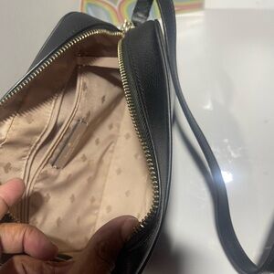 Kate Spade Black Crossbody Bag with Gold Accents NWOT